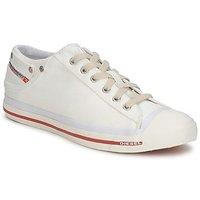 diesel exposure low mens shoes trainers in white