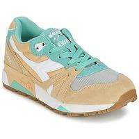 diadora n9000 nyl womens shoes trainers in brown