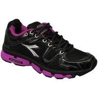 diadora myzar w womens shoes trainers in black