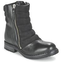 diesel d my rock pad womens mid boots in black