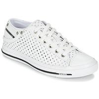 diesel exposure iv low woman womens shoes trainers in white