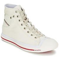 diesel exposure womens shoes high top trainers in white