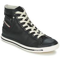 diesel exposure iv womens shoes high top trainers in black