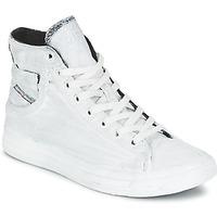 Diesel EXPOSURE IV WOMAN women\'s Shoes (High-top Trainers) in white