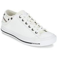 diesel exposure iv low woman womens shoes trainers in white