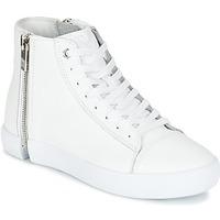 Diesel S-NENTISH W women\'s Shoes (High-top Trainers) in white