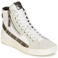 Diesel D-STRING PLUS W women\'s Shoes (High-top Trainers) in white