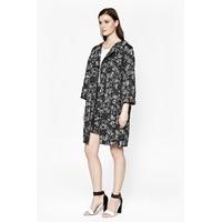 Dizzy Mono Cocoon Coat