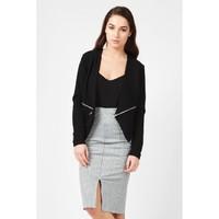 DIP HEM ZIP JACKET