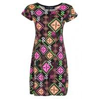 DIAMOND AZTEC TUNIC DRESS