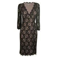 DIANE VON FURSTENBERG Juliana Lace Wrap Dress