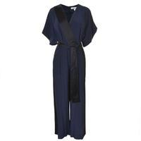 diane von furstenberg silk belted wrap jumpsuit