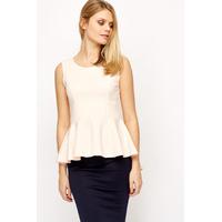 Dipped Hem Sleeveless Top