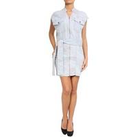 diesel denim dress tatu womens dress in blue