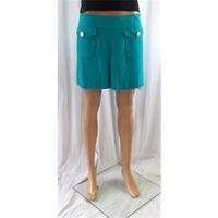 Diana Vickers Size 14 Turquoise Mini Skirt