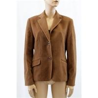 Dinomoda Medium Brown Woolen Blazer