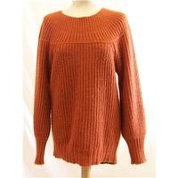 diesel black gold mohair mix orange sweater size xs diesel black gold  ...