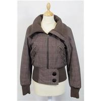 divided size 36 brown jacket