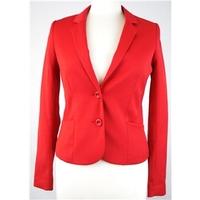 divided size 10 red jacket