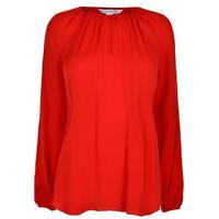 diane von furstenberg marnie oversized blouse