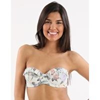 Distinguished Rose Ambar Pleat Bikini Top - Mint