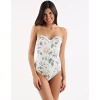 Distinguished Rose Annrr Pleat Swimsuit - Mint