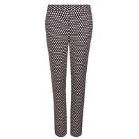 diane von furstenberg genesis jacquard slim trousers