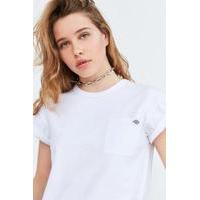 dickies x uo pocket logo t shirt white