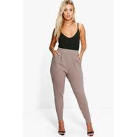 Diane Pleat Front Trouser - mocha