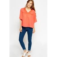 Dip Hem Casual Top