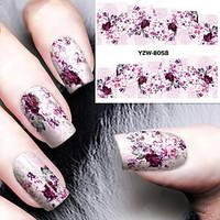 DIY Decals Nails Art Water Transfer Printing Stickers Accessories For Manicure Salon YZW-8058