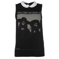 Disturbia Disturbia Collared Vest Ladies