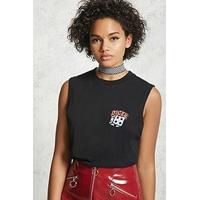 Dicey Graphic Muscle Tee