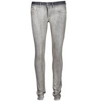 diesel livier womens skinny jeans in grey