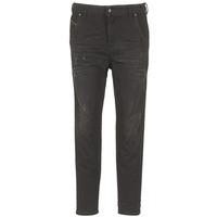 diesel fayza evo womens boyfriend jeans in black