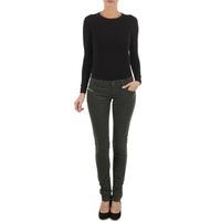 diesel grupee f trousers womens skinny jeans in green