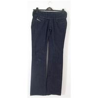 Diesel Industry Mod.CHEROCK Bootcut Dark Blue Denim Stretch Jeans Size 12 / Leg Length 34\