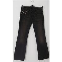 Diesel Industry Bootcut Black Denim Jeans Size 12 / Leg Length 32\