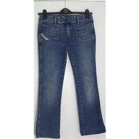 Diesel Industry Bootcut Medium Blue Denim Stretch Jeans Size 10 / Leg Length 30\