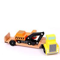 DIY KIT Building Blocks Educational Toy For Gift Building Blocks Truck Wood 2 to 4 Years 5 to 7 Years Toys