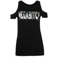 Disturbia Disturbia Cut Out T Shirt Ladies