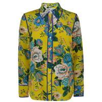 DIANE VON FURSTENBERG Floral Silk Shirt