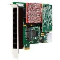 digium 1a8b00f 8 port modular analog pci express x1 card with no inter ...