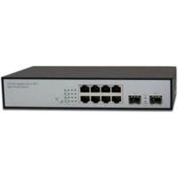 Digitus Gigabit Ethernet Web Smart Switch 8 Ports, 2 Combo Ports