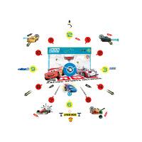 Disney Cars Tick Tock Clock and Wall Stickers