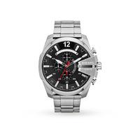 diesel mega chief stainless steel mens watch