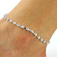 Diamond Alloy Anklet Wedding/Party/Daily/Casual 1pc