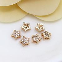 DIY Jewelry 24K Gold Mini Star