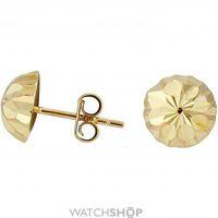 Diamond Cut Stud Earrings