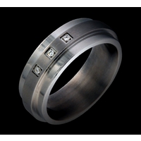 ditri xl stainless steel band ring